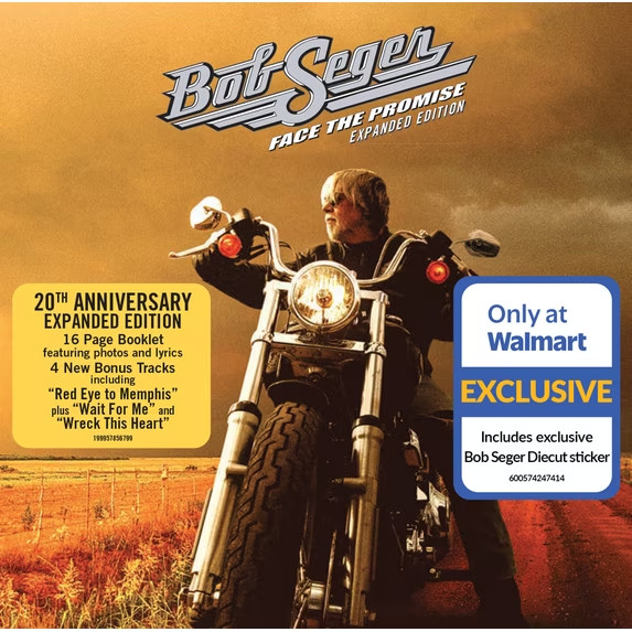 Bob Seger - Face The Promise Exclusive 20th Anniversary Expanded Edition CD Bob Seger - Face The Promise Exclusive 20th Anniversary Expanded Edition CD