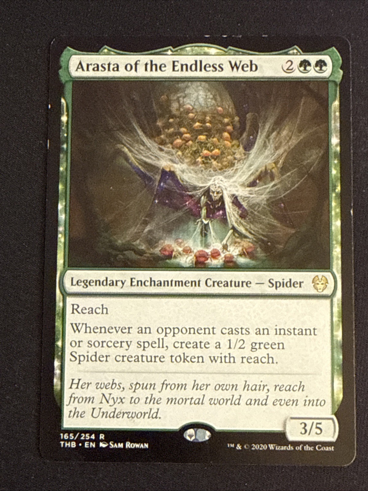 1x Arasta of the Endless Web (165) Theros Beyond Death LP MTG Magic x1 MKE 1x Arasta of the Endless Web (165) Theros Beyond Death LP MTG Magic x1 MKE