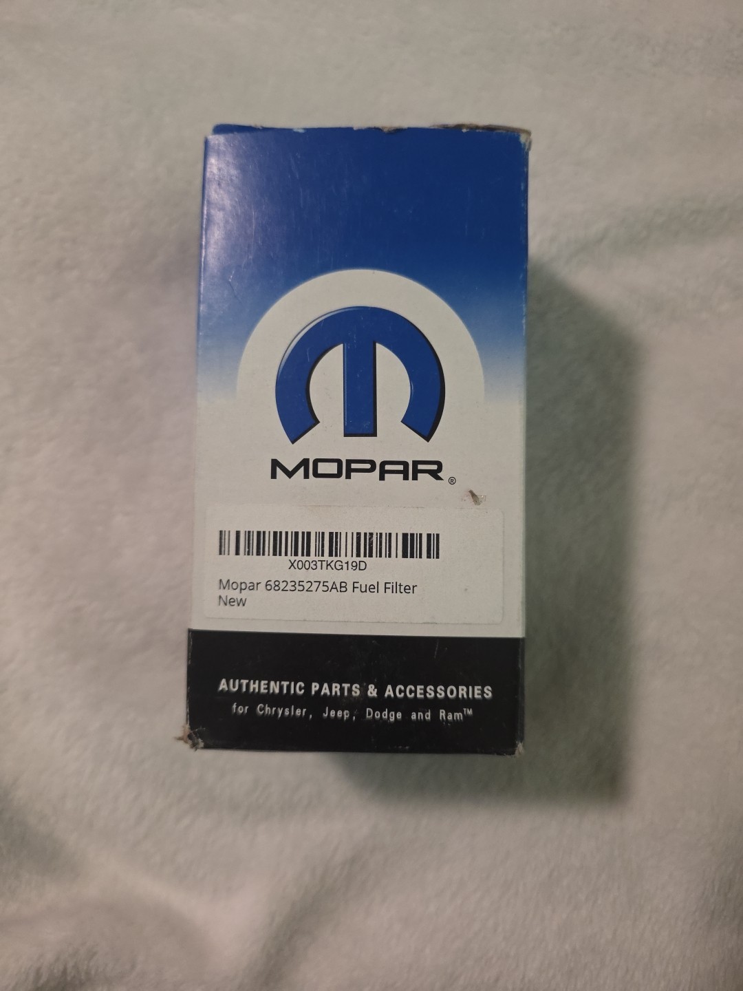 Fuel Filter, Mopar 68235275AA Fuel Filter, Mopar 68235275AA