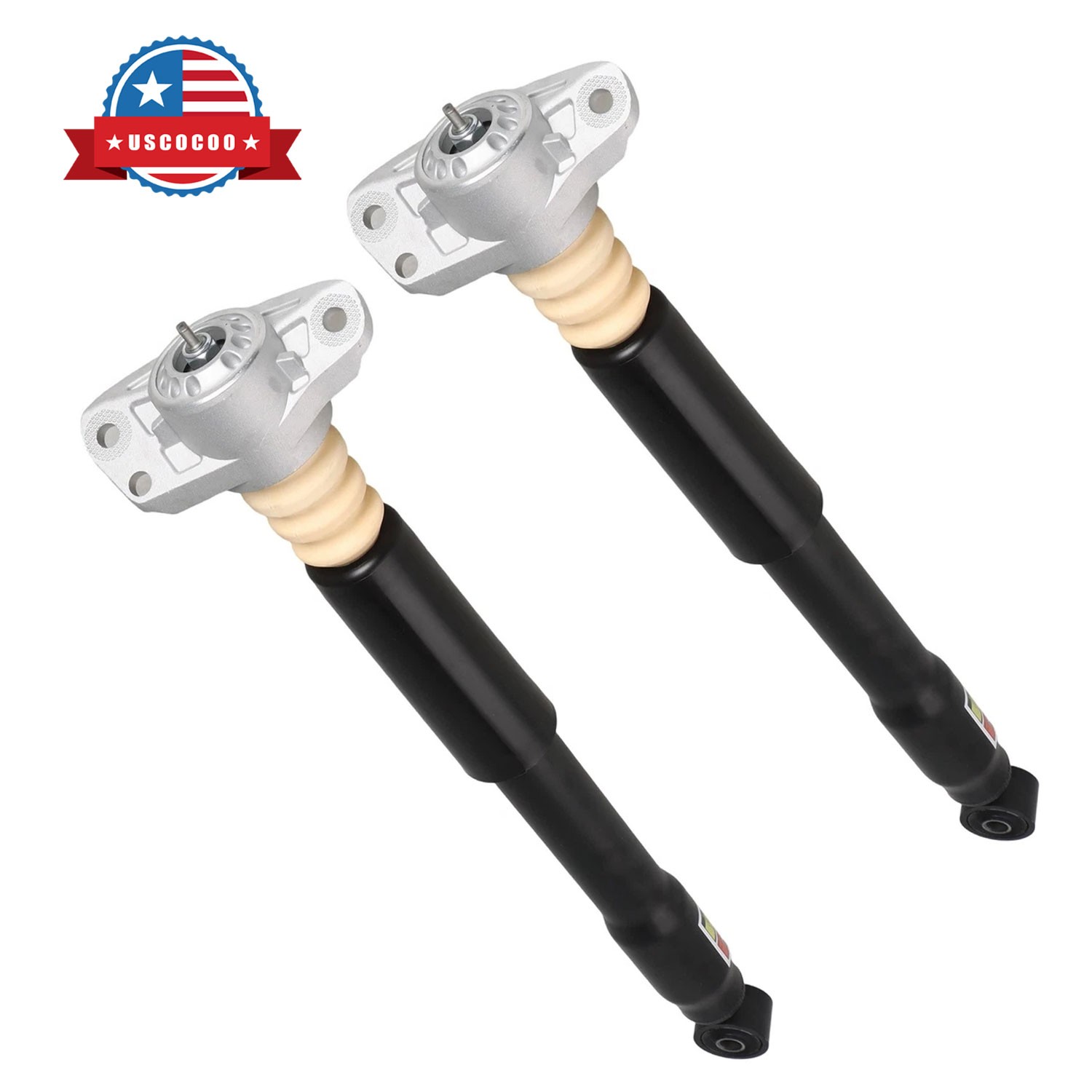 2Pcs Complete Rear Shock Absorber Kit for 2009-2017 Volkswagen Tiguan