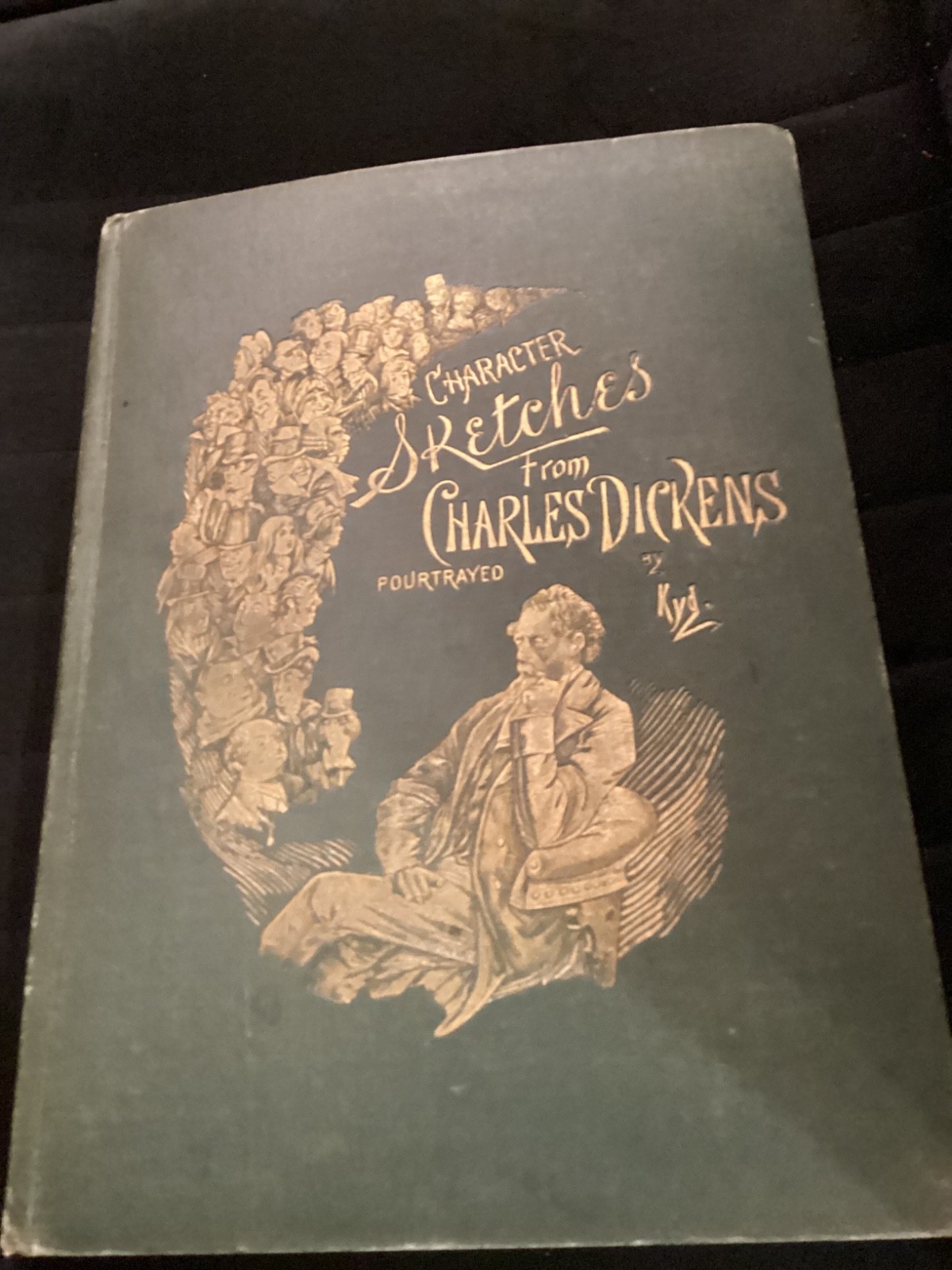 Character Sketches from Charles Dickens KYD 24 watercolors  Raphael Tuck c. 1889