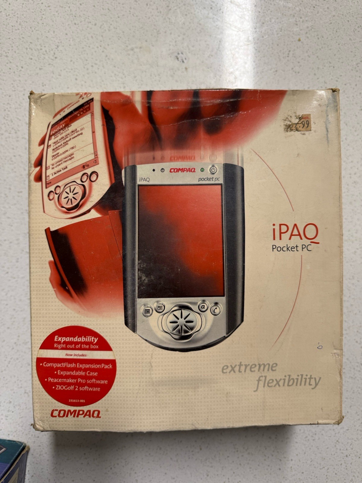 Vintage Compaq iPAQ Pocket PC Handheld PDA Windows CE Y2K Tech New W/Box ~Rare Vintage Compaq iPAQ Pocket PC Handheld PDA Windows CE Y2K Tech New W/Box ~Rare