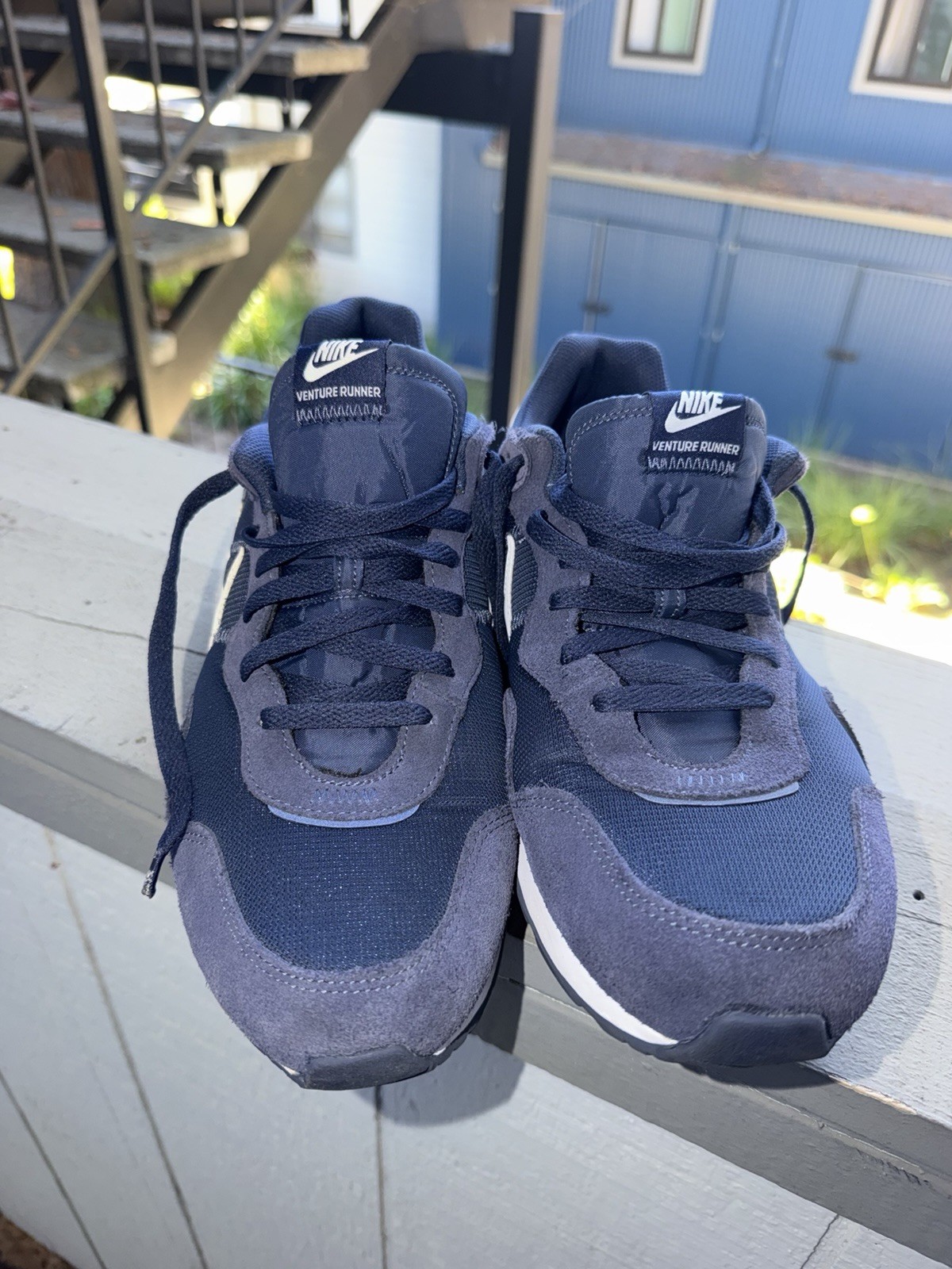 Nike Venture Runner Men\'s Low Top Sneakers Midnight Navy size 14 Nike Venture Runner Men\'s Low Top Sneakers Midnight Navy size 14