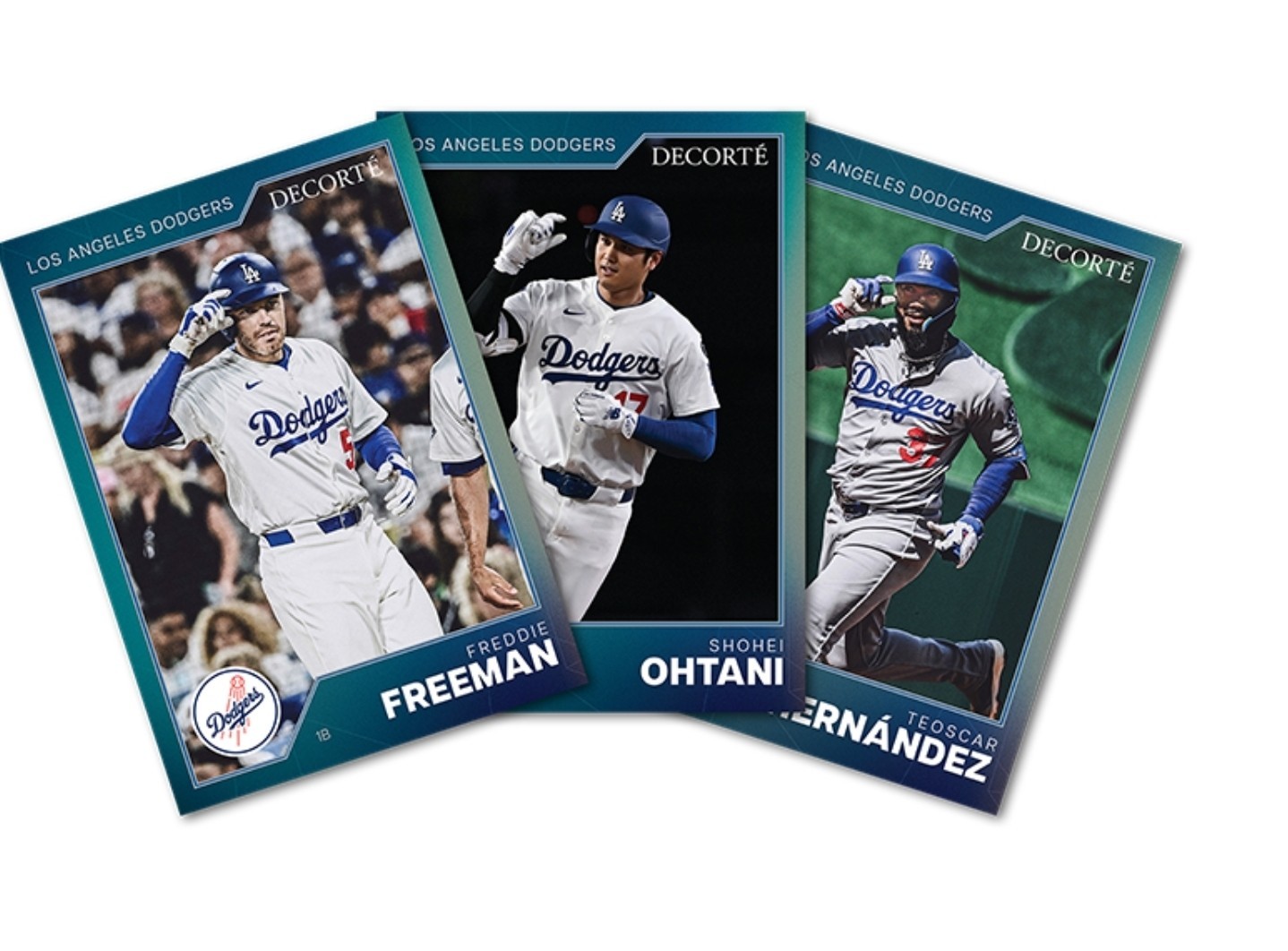 Dodgers Trading Card Pack Set SGA 9/21/25 LE Decorte Ohtani ( 3 Cards Per Pack)