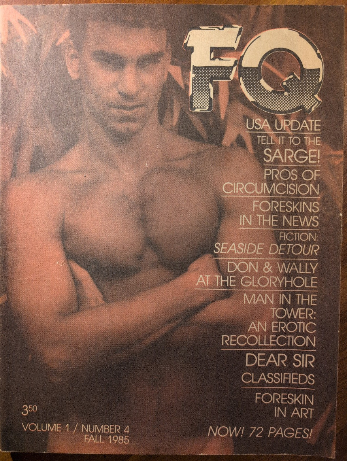 FQ Vintage Foreskin Quarterly Magazine 1985 Vol 1 #4 Gay Interest FQ Vintage Foreskin Quarterly Magazine 1985 Vol 1 #4 Gay Interest
