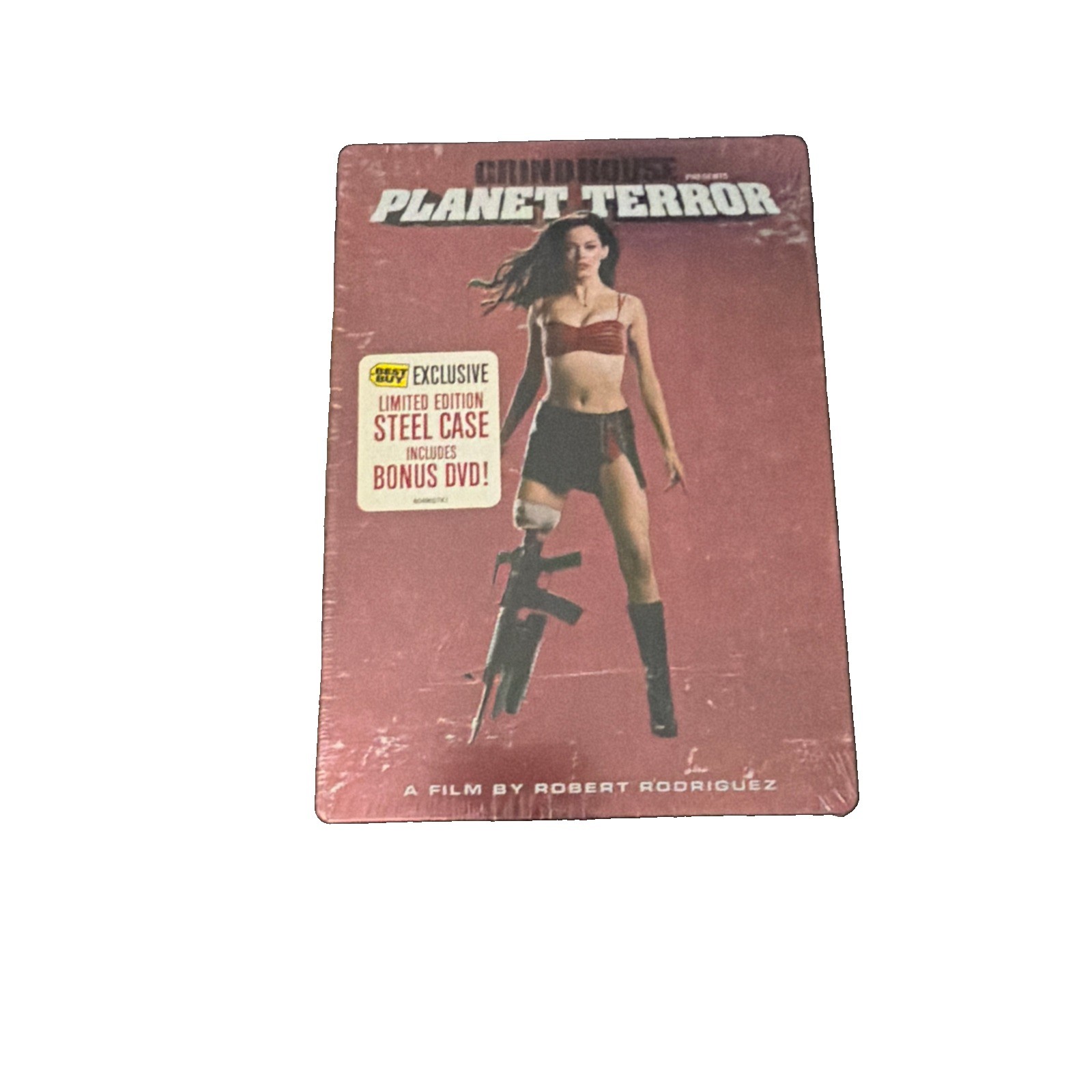 Grindhouse Planet Terror DVD Exclusive Limited Edition - 3 Dvds In Steel. NEW