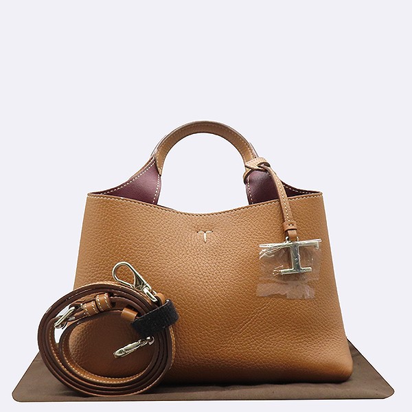 Tod\'s Brown Timeless Micro Tote Shoulder Bag