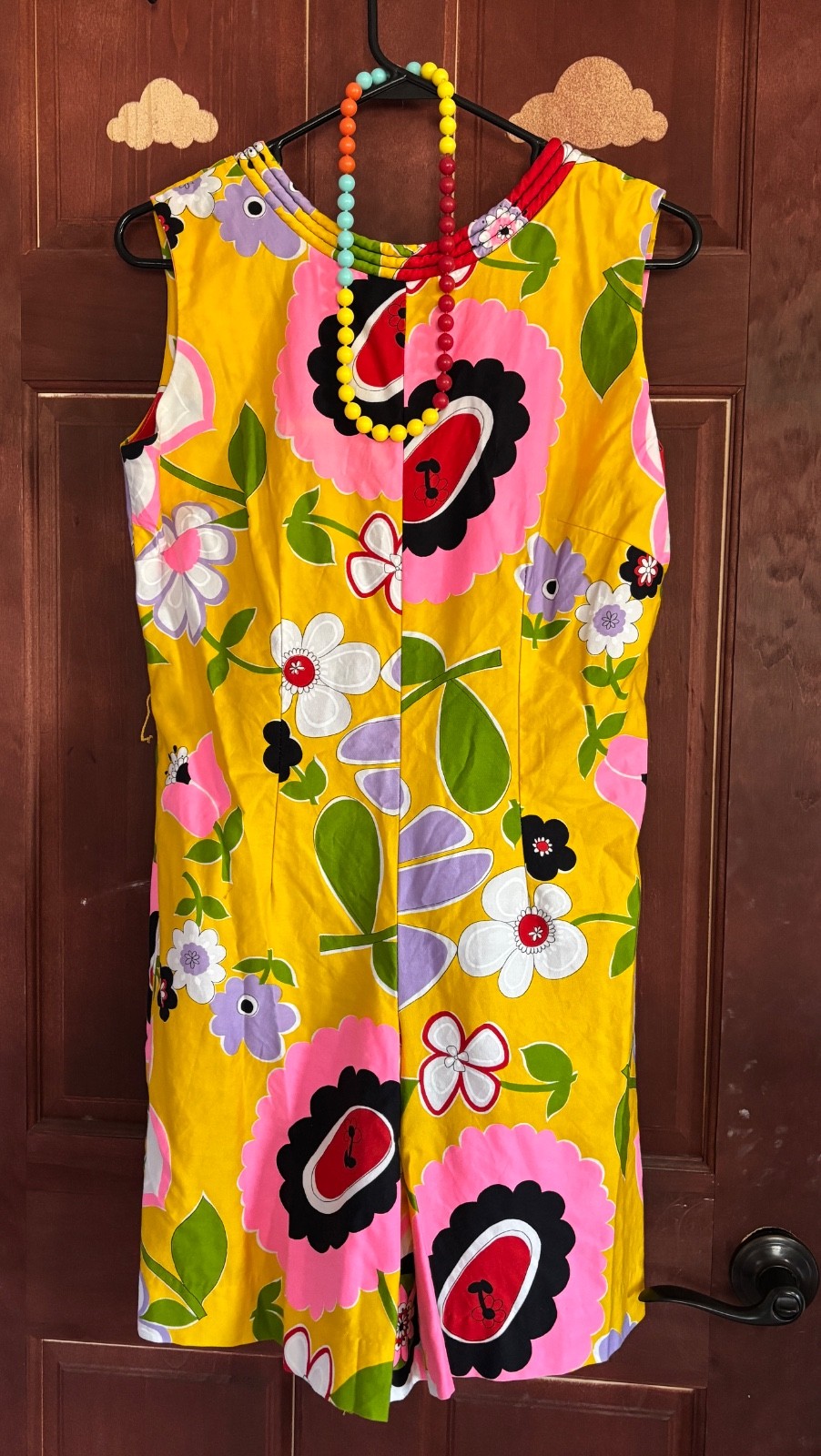 Vintage 60s Alice Polynesian Fashions Hawaiian Romper Size M