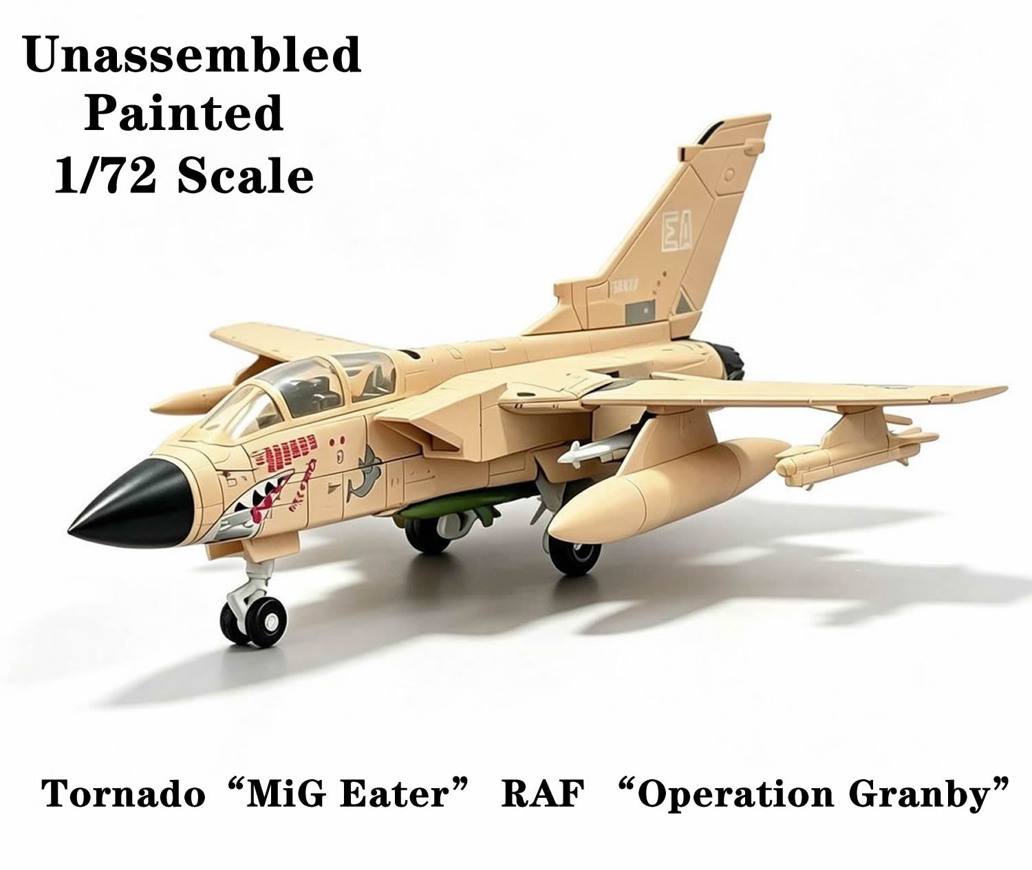 1/72 Tornado GR.1 “MiG Eater”  No.15 Sqn, RAF Painted Unassembled Model