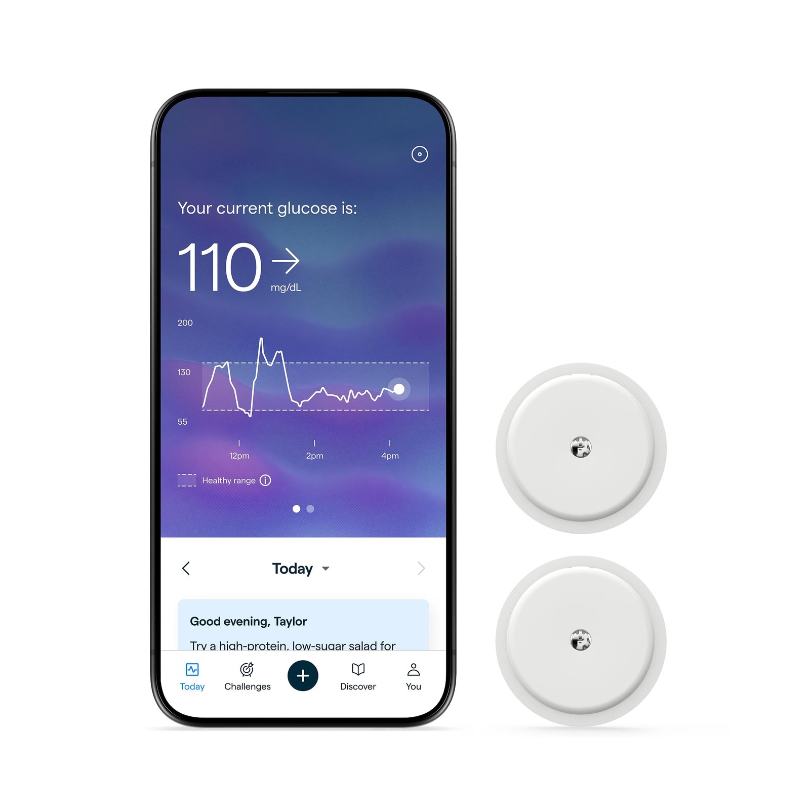 Lingo Continuous Glucose Monitor (CGM) 2-Pack 24/7 Tracking HSA/FSA No Rx Lingo Continuous Glucose Monitor (CGM) 2-Pack 24/7 Tracking HSA/FSA No Rx