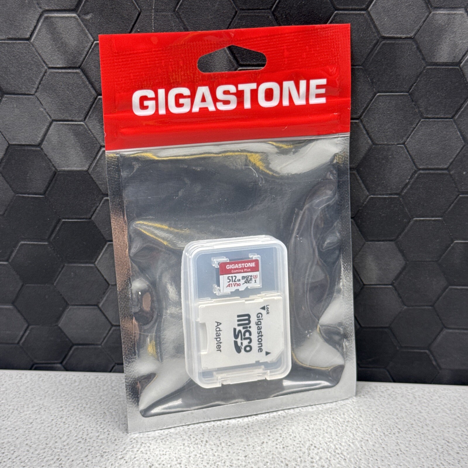 GIGASTONE GAMING PLUS 512GB MICRO SD CARD WITH ADAPTER 