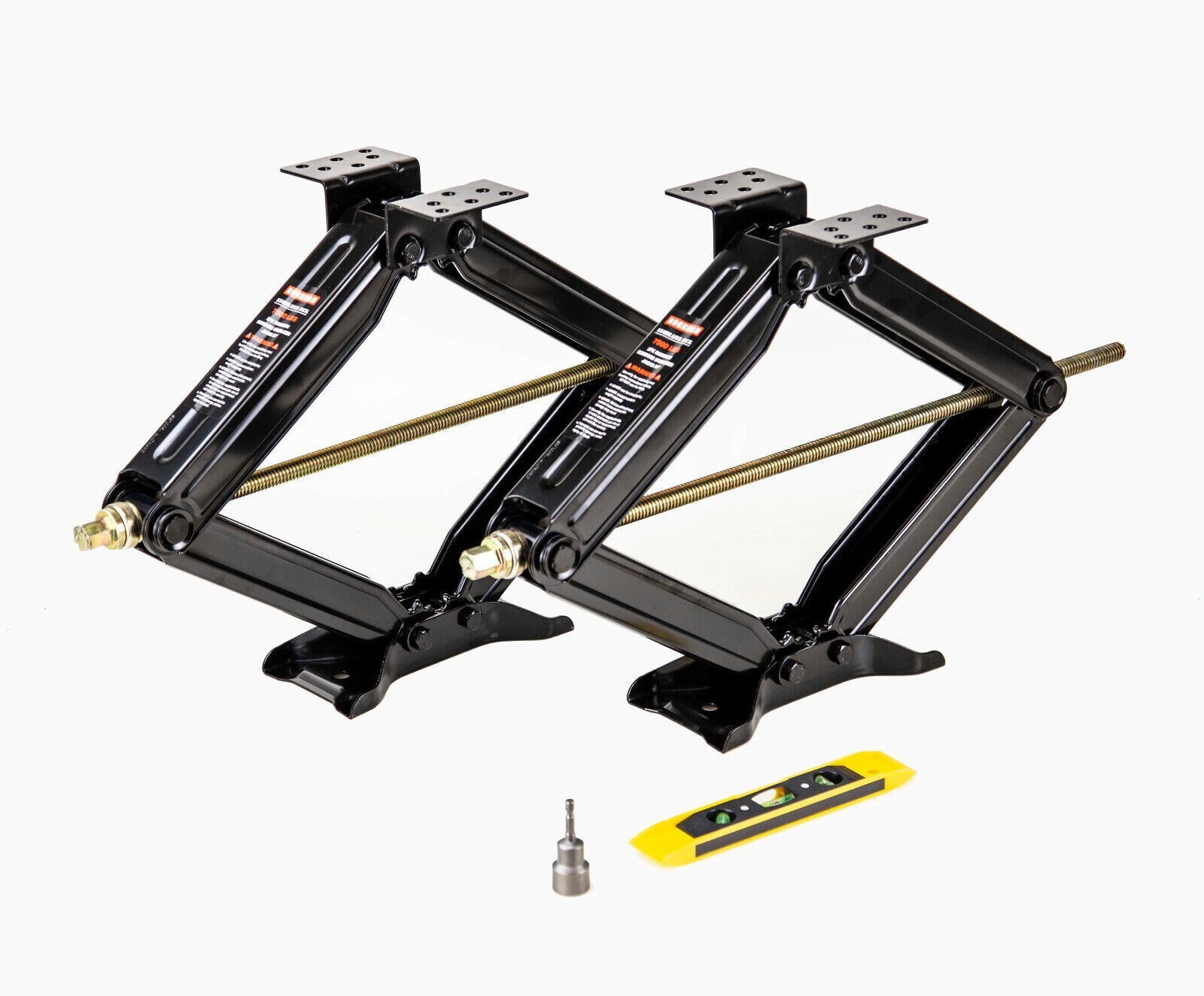 Rockman RV Camper Stabilizer Leveling Scissor Jacks Kit 24\ Rockman RV Camper Stabilizer Leveling Scissor Jacks Kit 24\