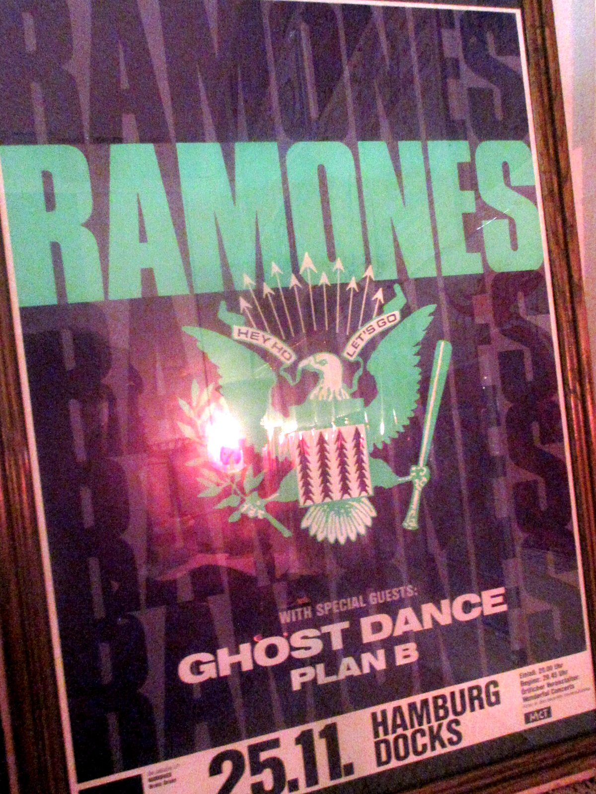 BIG GERMAN RAMONES POSTER BIG GERMAN RAMONES POSTER