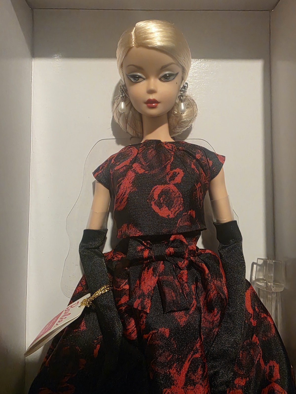 17\' Elegant Rose~Cocktail Dress~Silkstone Barbie~FJH77 17\' Elegant Rose~Cocktail Dress~Silkstone Barbie~FJH77