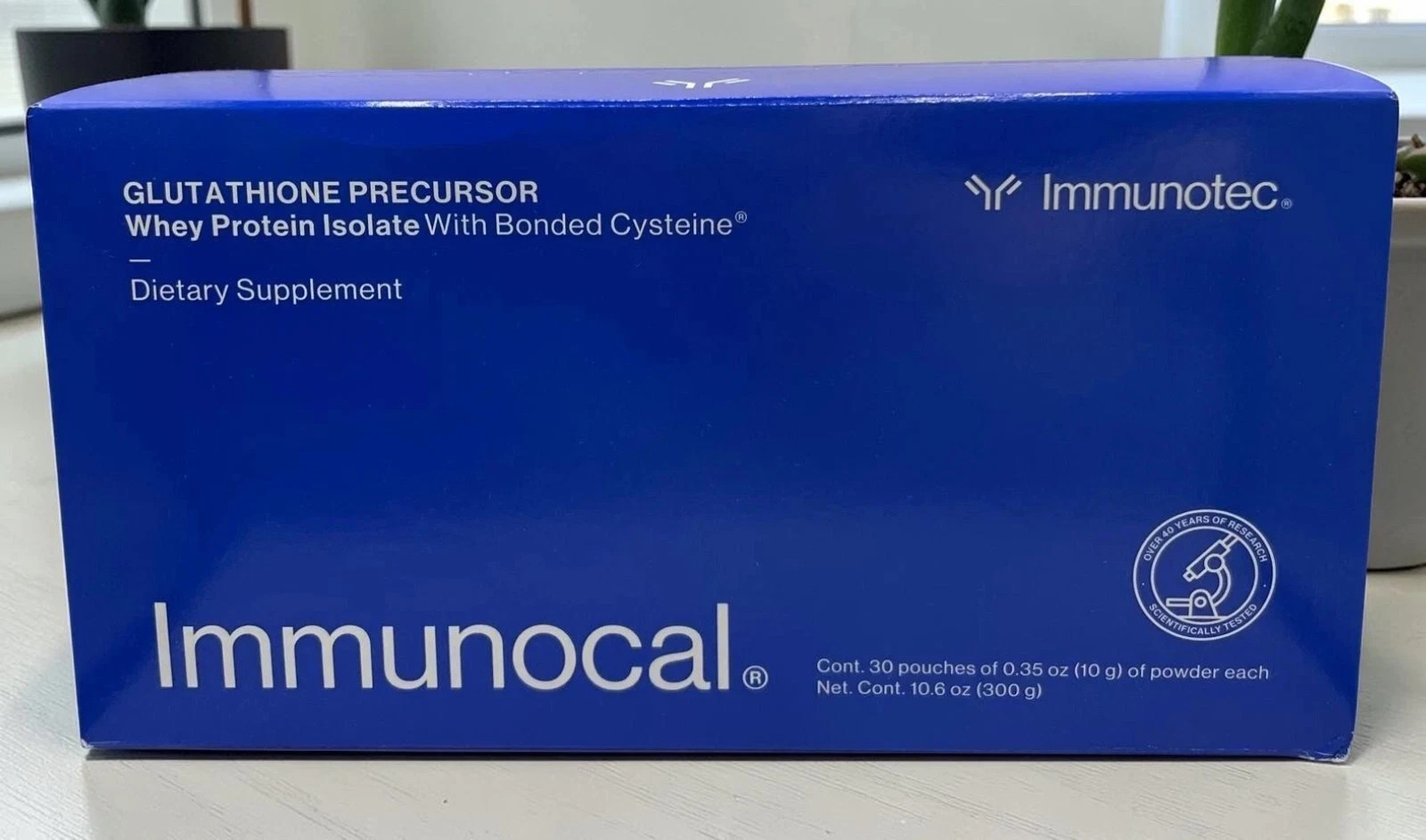 Immunocal Classic Blue Glutathione Precursor FAST EXP 2028 Immunocal Classic Blue Glutathione Precursor FAST EXP 2028