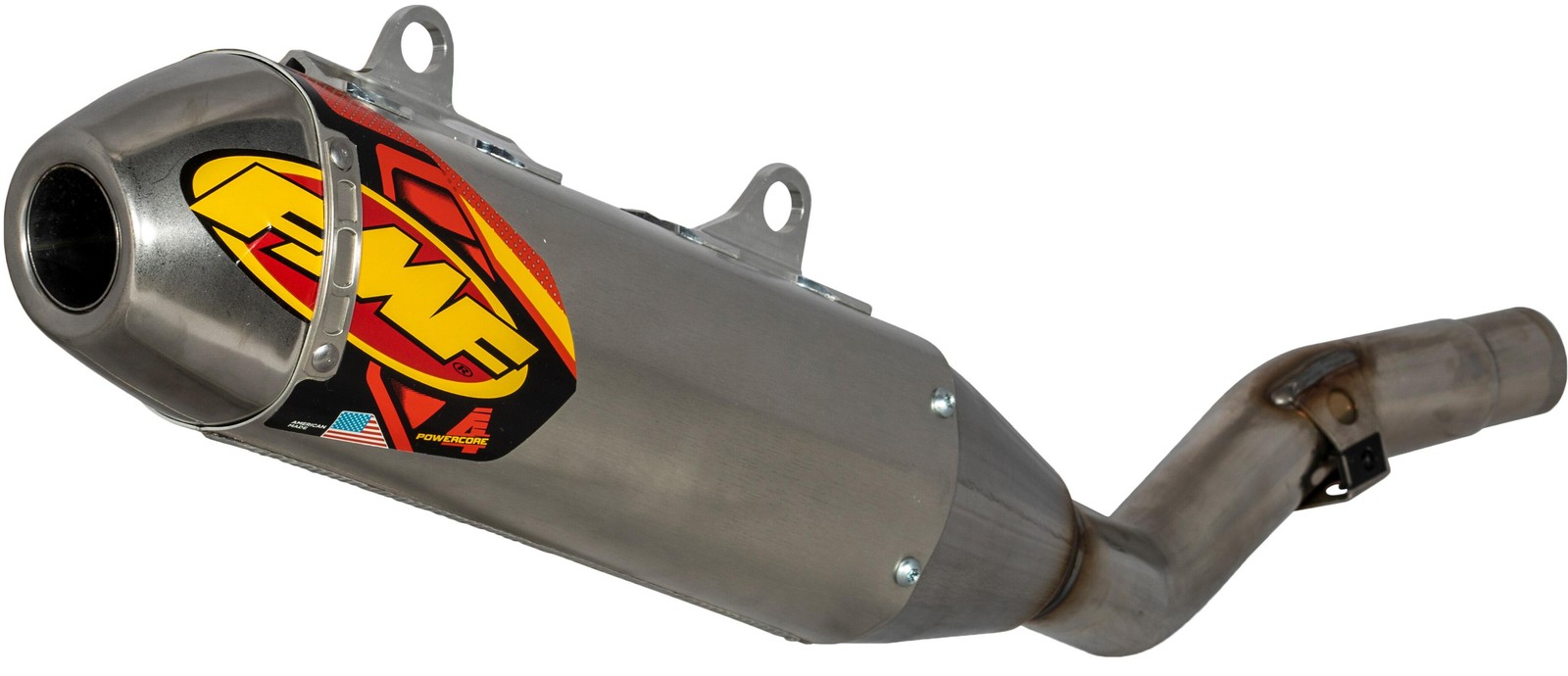 FMF Racing 045645 PowerCore 4 Hexagonal Slip-On FMF Racing 045645 PowerCore 4 Hexagonal Slip-On