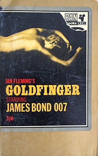 Vintage 1961 Pan Books James Bond 007 Goldfinger By Ian Fleming Paperback Novel