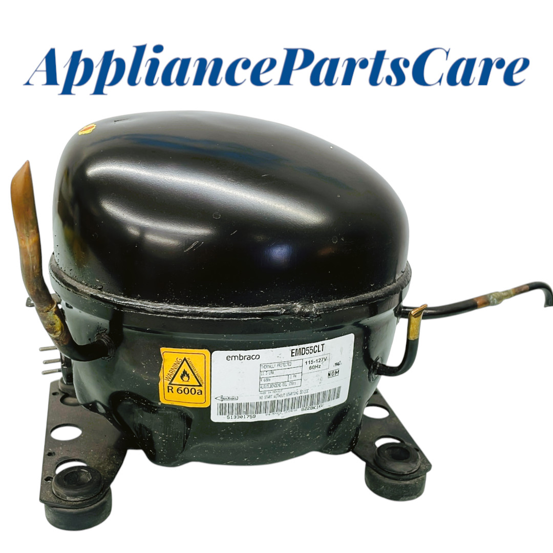 KitchenAid Refrigerator Compressor EMD55CLT, W11682292, W11727250 KitchenAid Refrigerator Compressor EMD55CLT, W11682292, W11727250