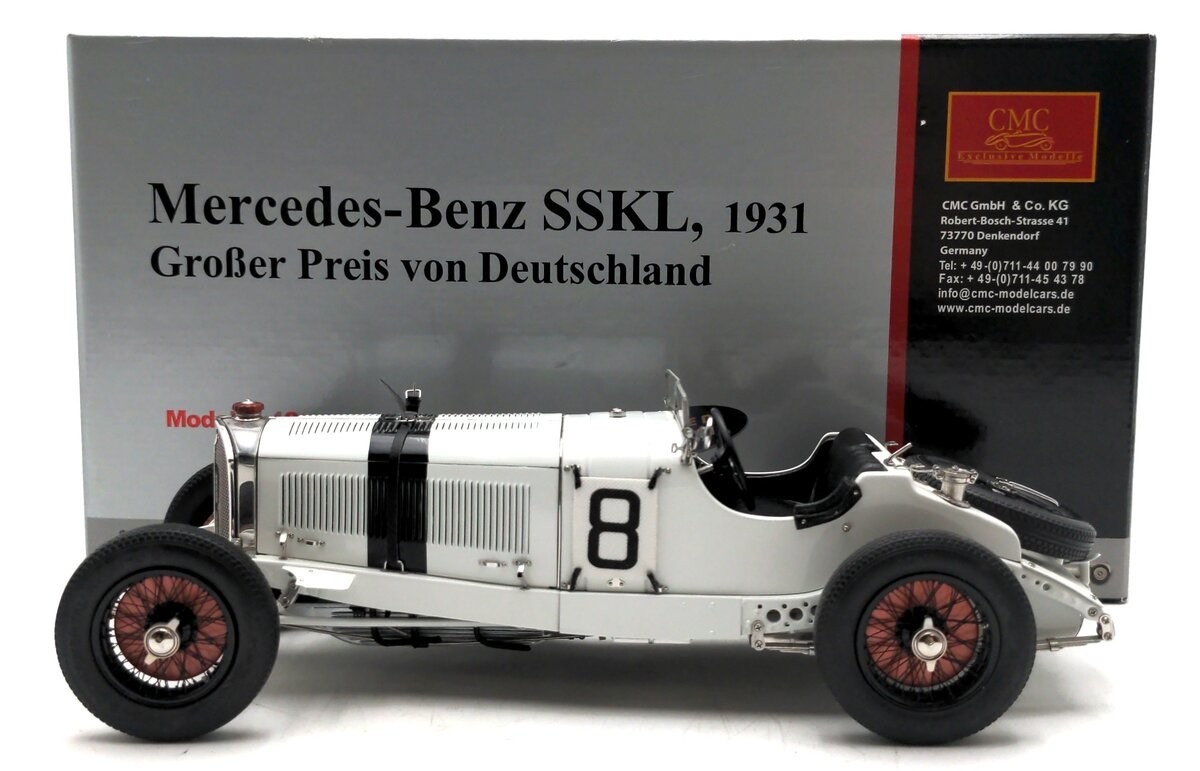 CMC M-082 1:18 Scale Mercedes-Benz SSKL 1931 Grober Preis Von Deutschland/Box