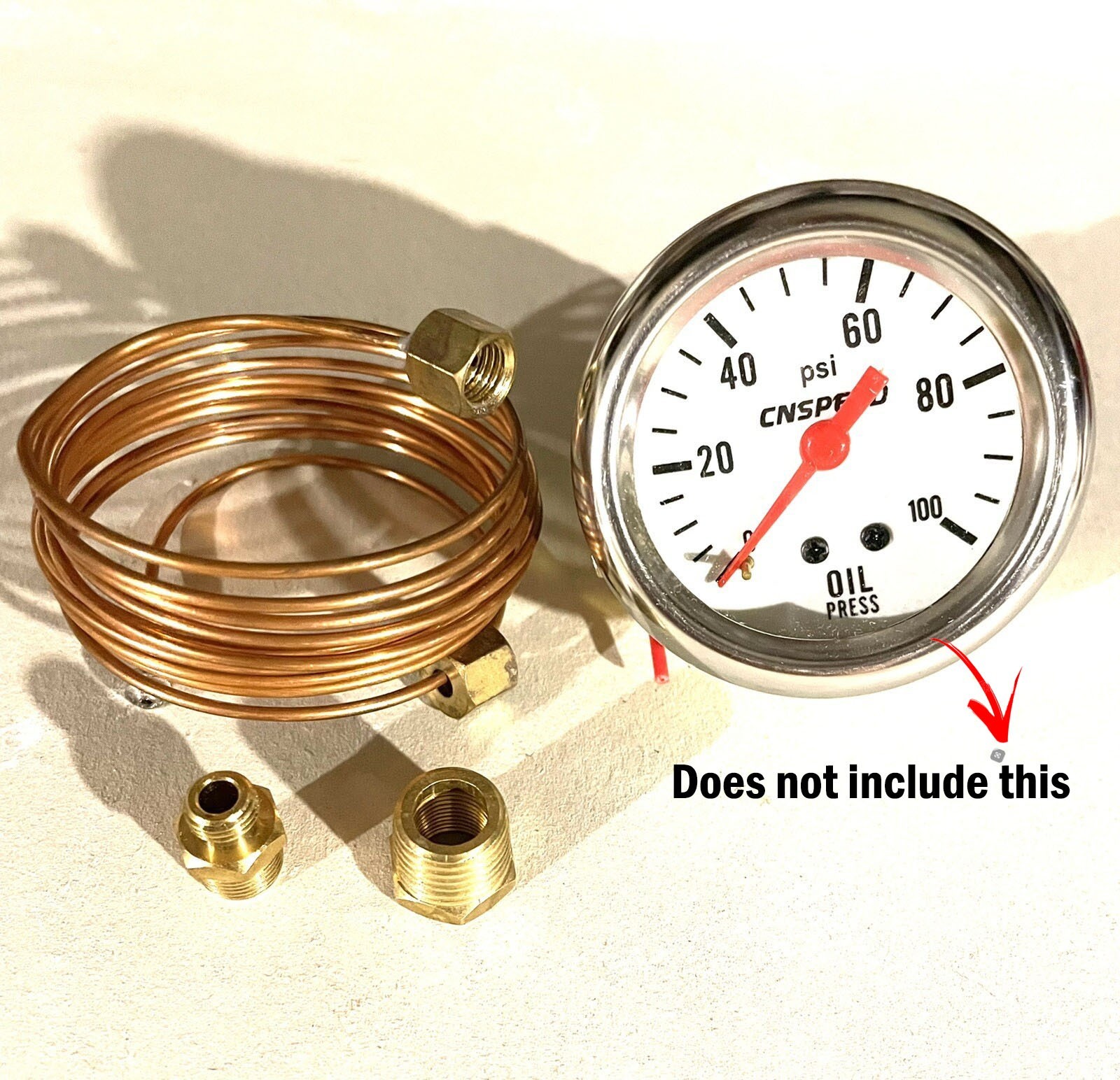 Mechanical Oil Pressure Gauge 72