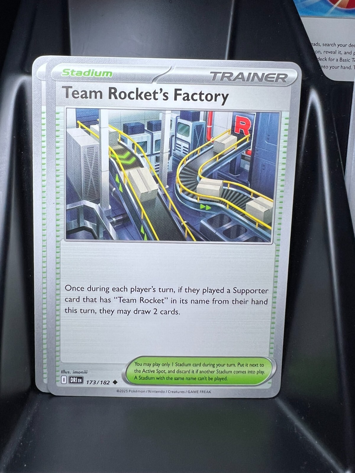 Team Rocket\'s Factory 173/182 Sv10: Destined Rivals Regular Team Rocket\'s Factory 173/182 Sv10: Destined Rivals Regular