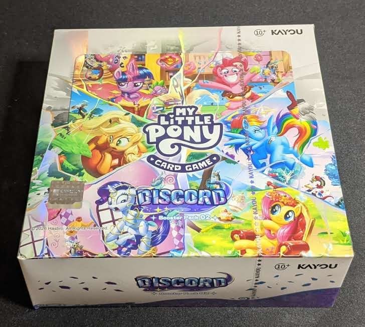 My Little Pony Card Game **SET 2** BP02 DISCORD SINGLES Shop - Kayou English