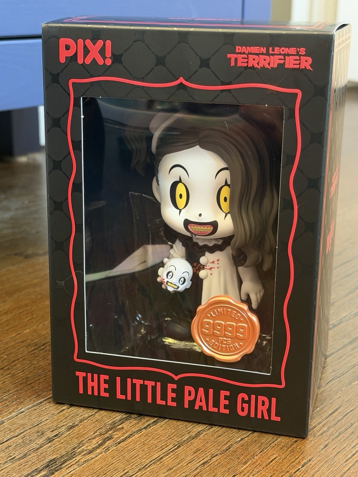 Thrilljoy PIX Terrifier Little Pale Girl Figure Limited Chase 9999 Art Clown