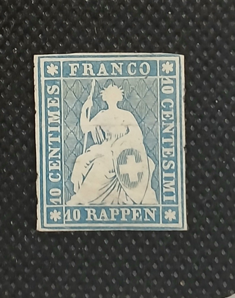Switzerland 1854 Scott #16 Mint Switzerland 1854 Scott #16 Mint
