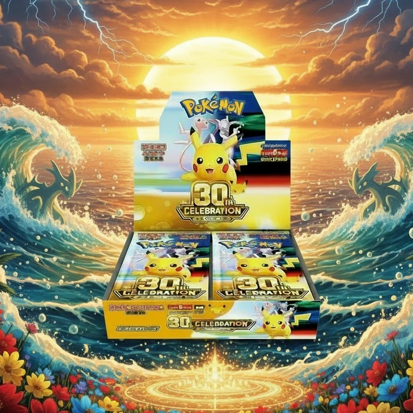 Pokémon Japanese 30th Celebration Booster Box Factory Sealed US SELLER Pokémon Japanese 30th Celebration Booster Box Factory Sealed US SELLER