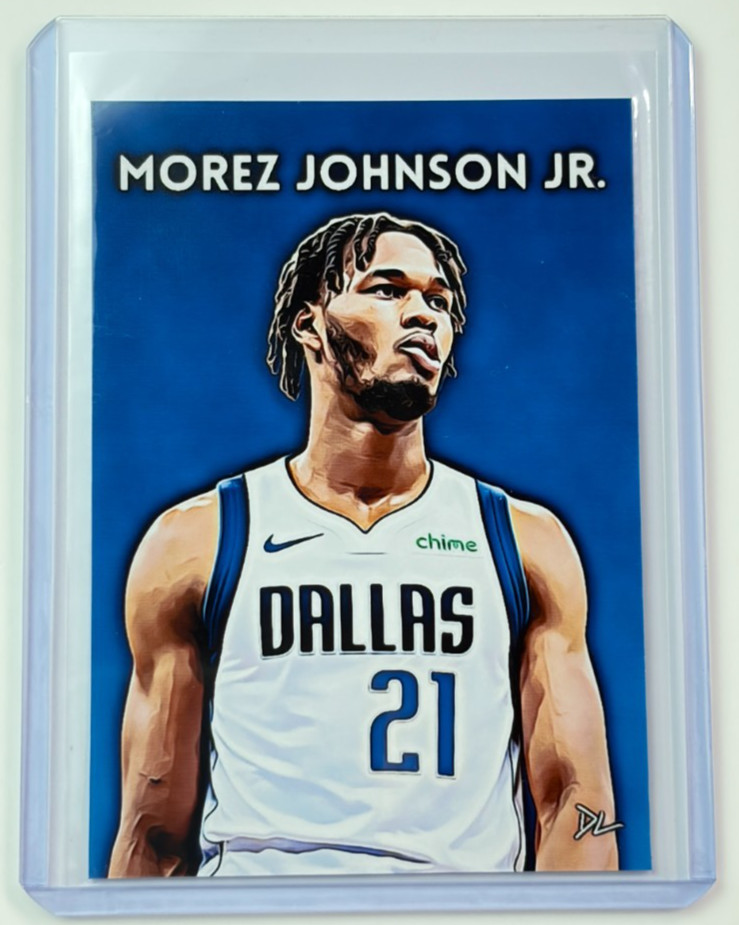 Morez Johnson JR. Limited Artist Signed \