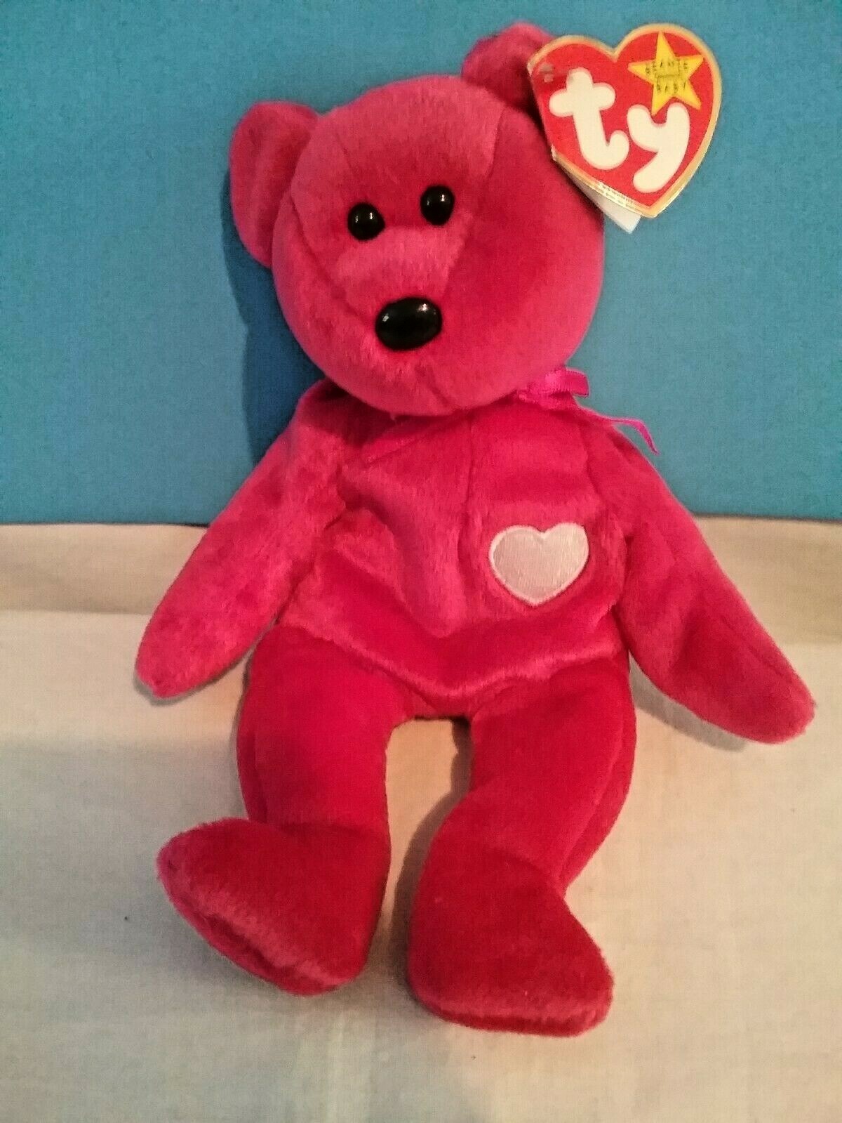 1998/99 Original Beanie Baby VALENTINA w/ Tag Errors 1998/99 Original Beanie Baby VALENTINA w/ Tag Errors