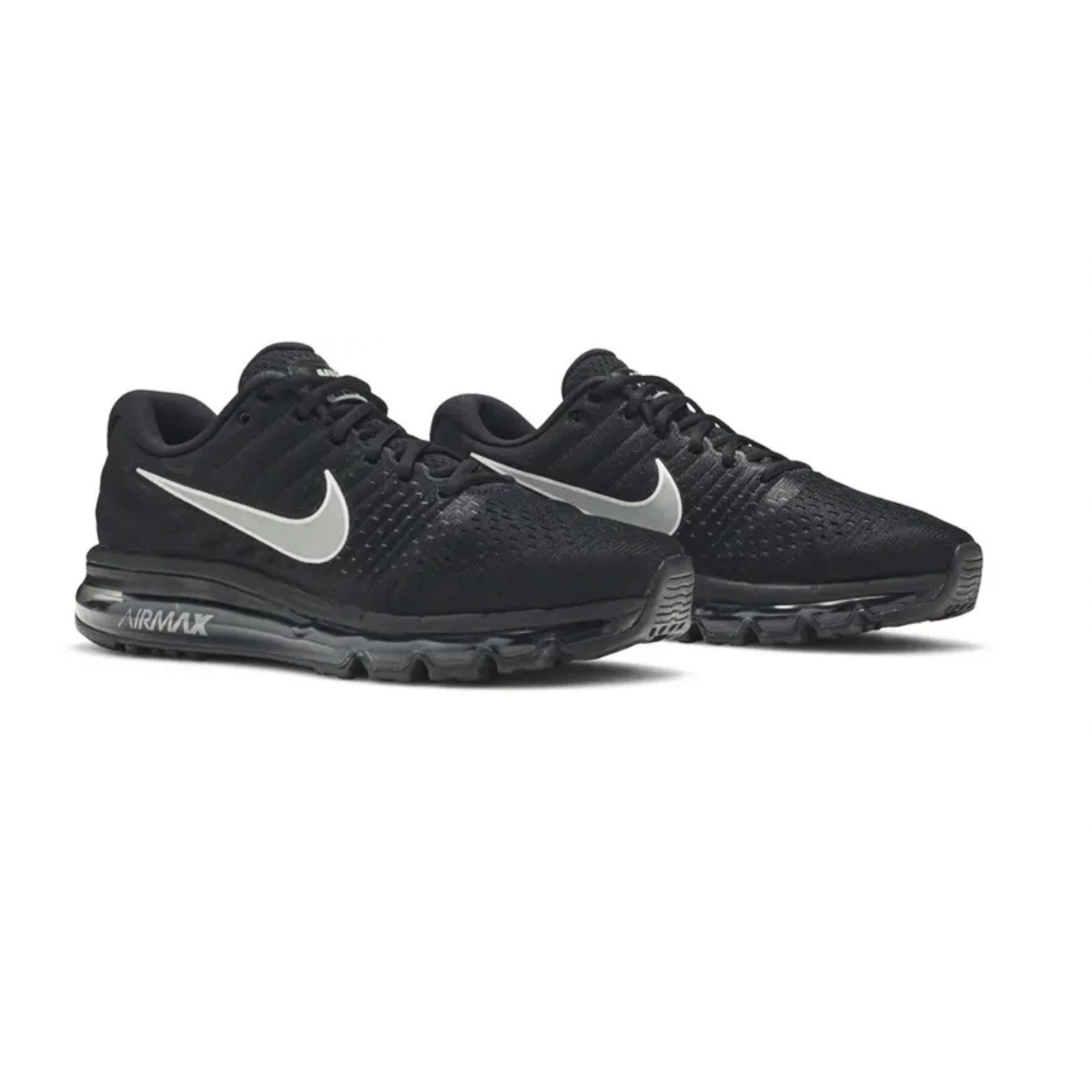 Nike Air Max 2017 Black Anthracite Athletic Sneakers US Size 10 Men\'s 849559-001
