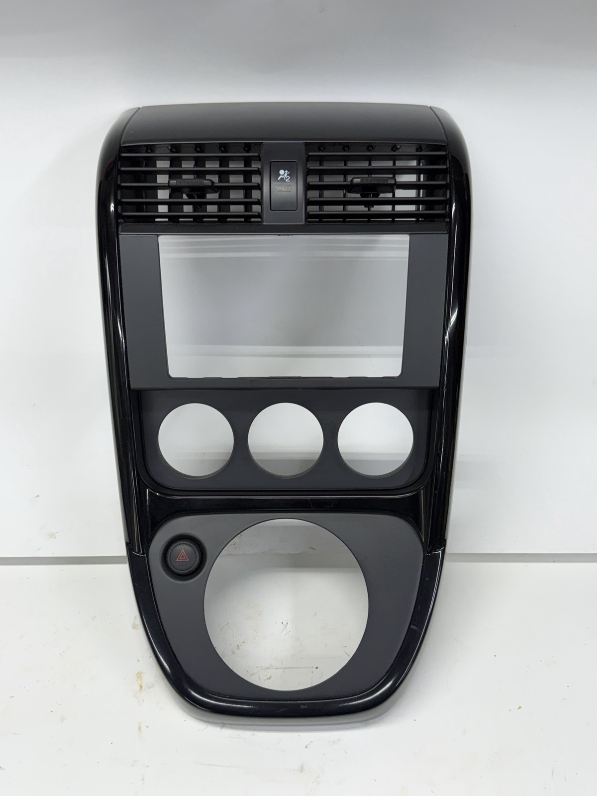 2007-2011 Honda Element SC Center Dash AC Vent Panel Radio Bezel Black Gloss