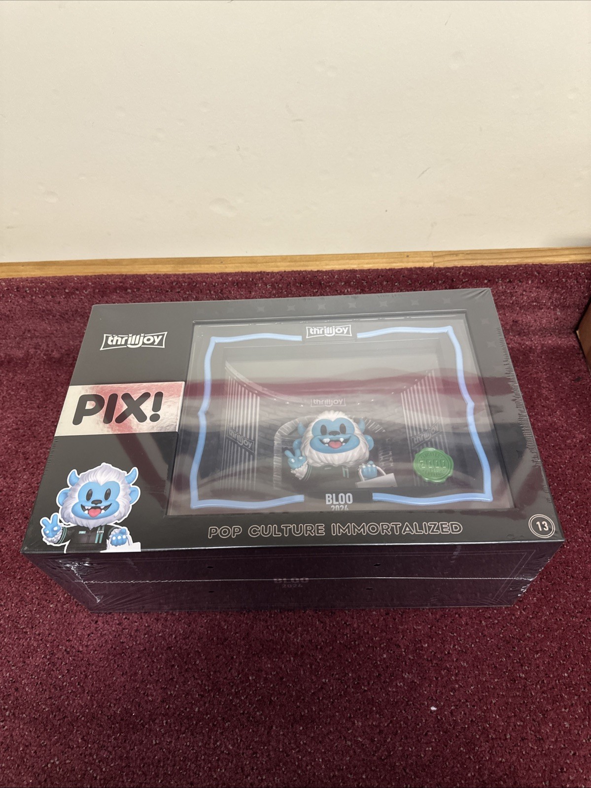 Bloo Thrilljoy Pix Mascot NYCC 2024 Debut Exclusive 3000 PCs Bloo Thrilljoy Pix Mascot NYCC 2024 Debut Exclusive 3000 PCs