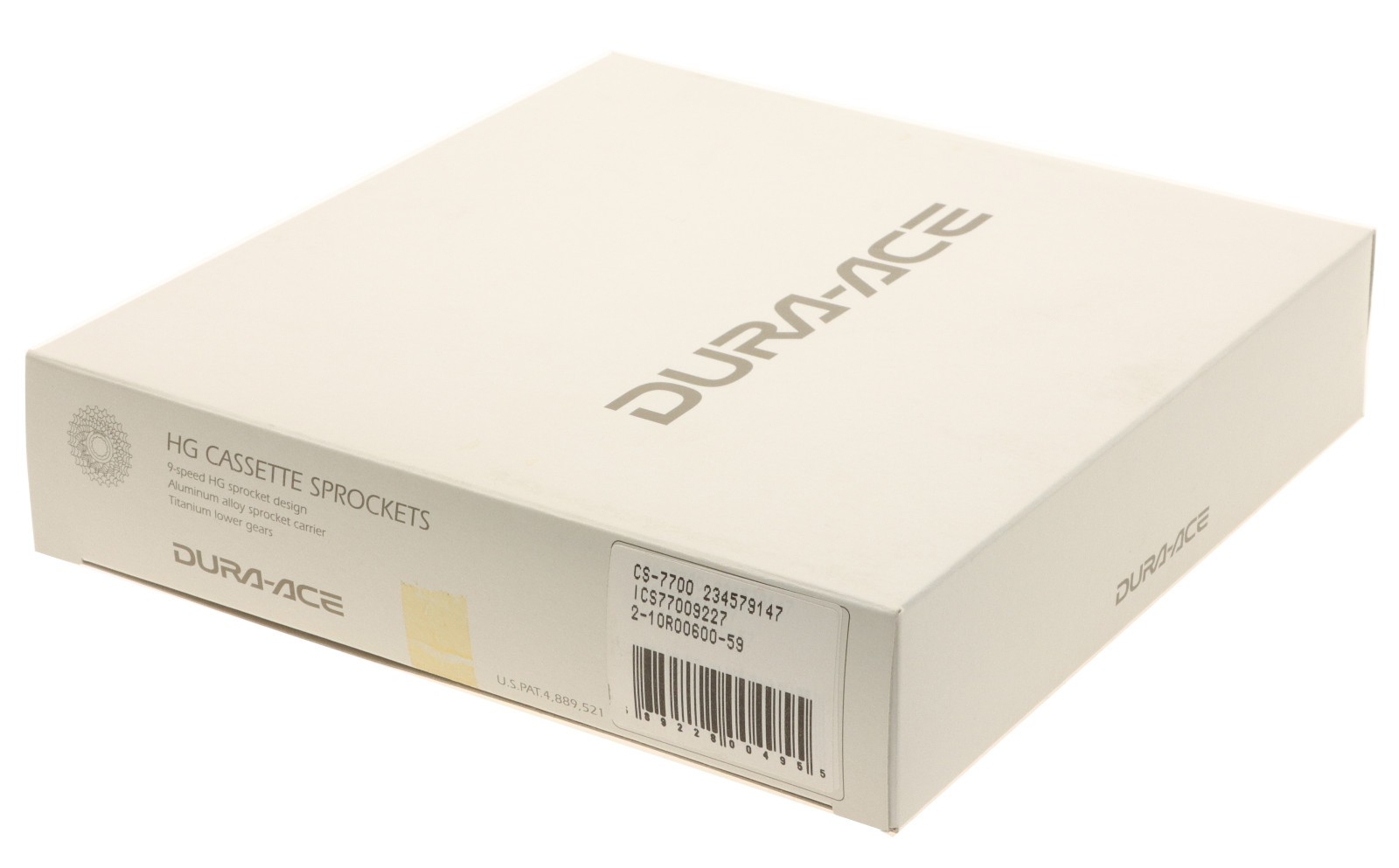Shimano Dura-Ace CS-7700 Cassette 12-27T 9 Speed NOS New Shimano Dura-Ace CS-7700 Cassette 12-27T 9 Speed NOS New