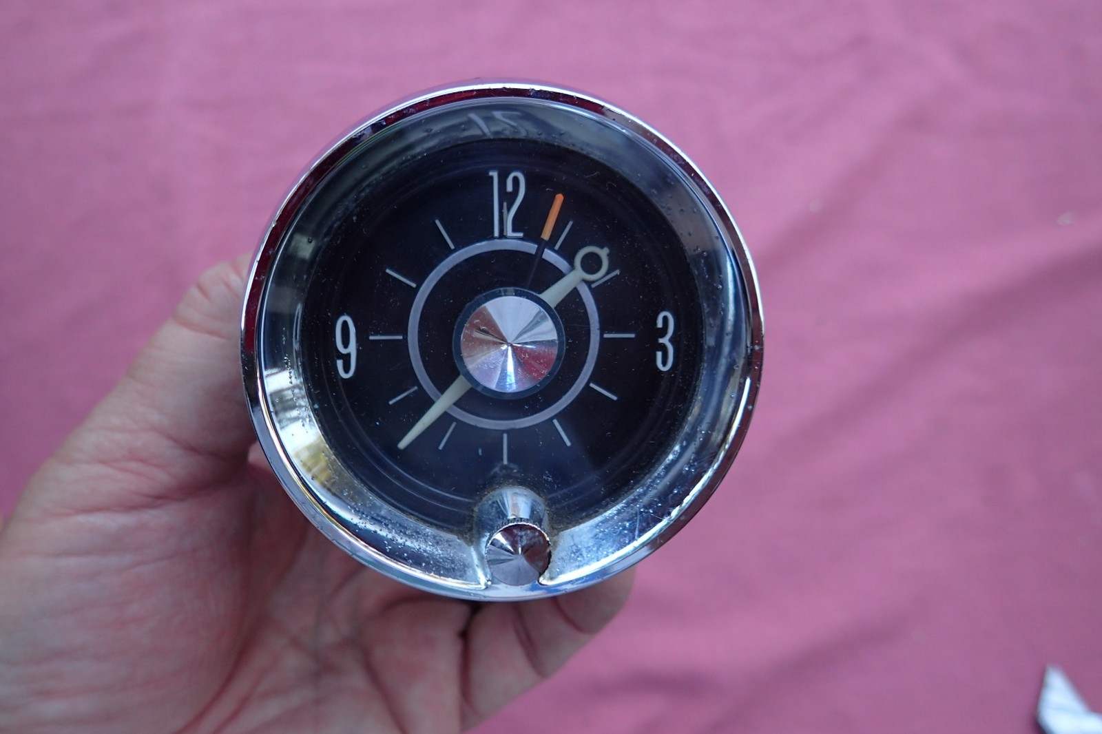 1961-64 Cadillac dash clock, nice 1479148