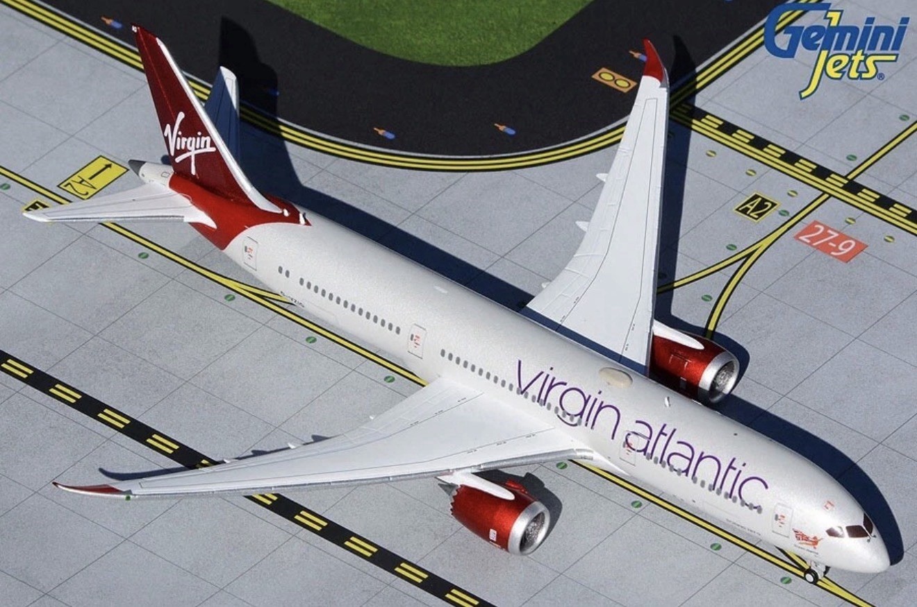 Gemini Jets 1/400 Boeing 787-9 Virgin Atlantic Boeing 787-9 Dreamliner GJVIR1935