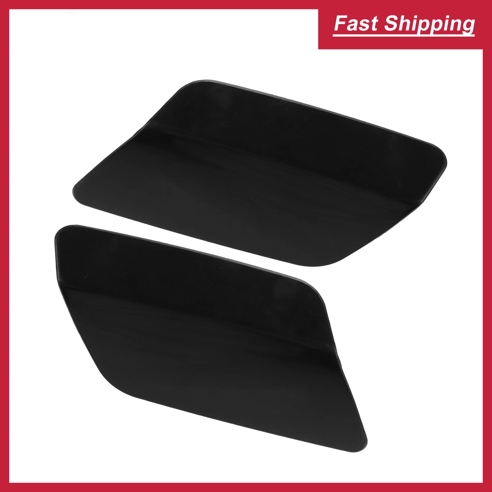 61677253393 For 2011-2013 BMW 328i/335i 1 Pair Headlight Washer Nozzle Cover Cap