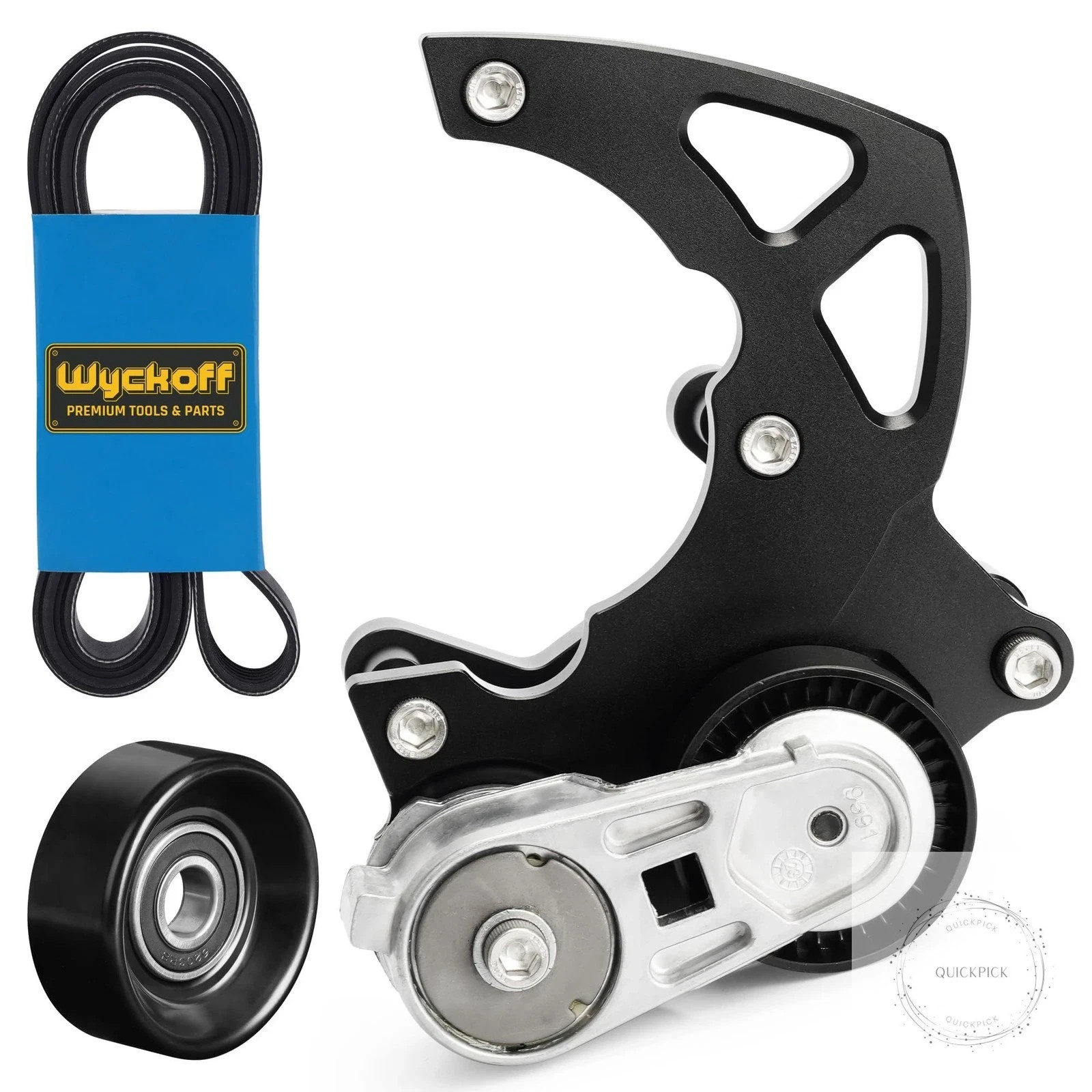 LS Swap R4 AC Compressor Bracket Kit, High Mount A/C Brackets For Chevy GMC SUV