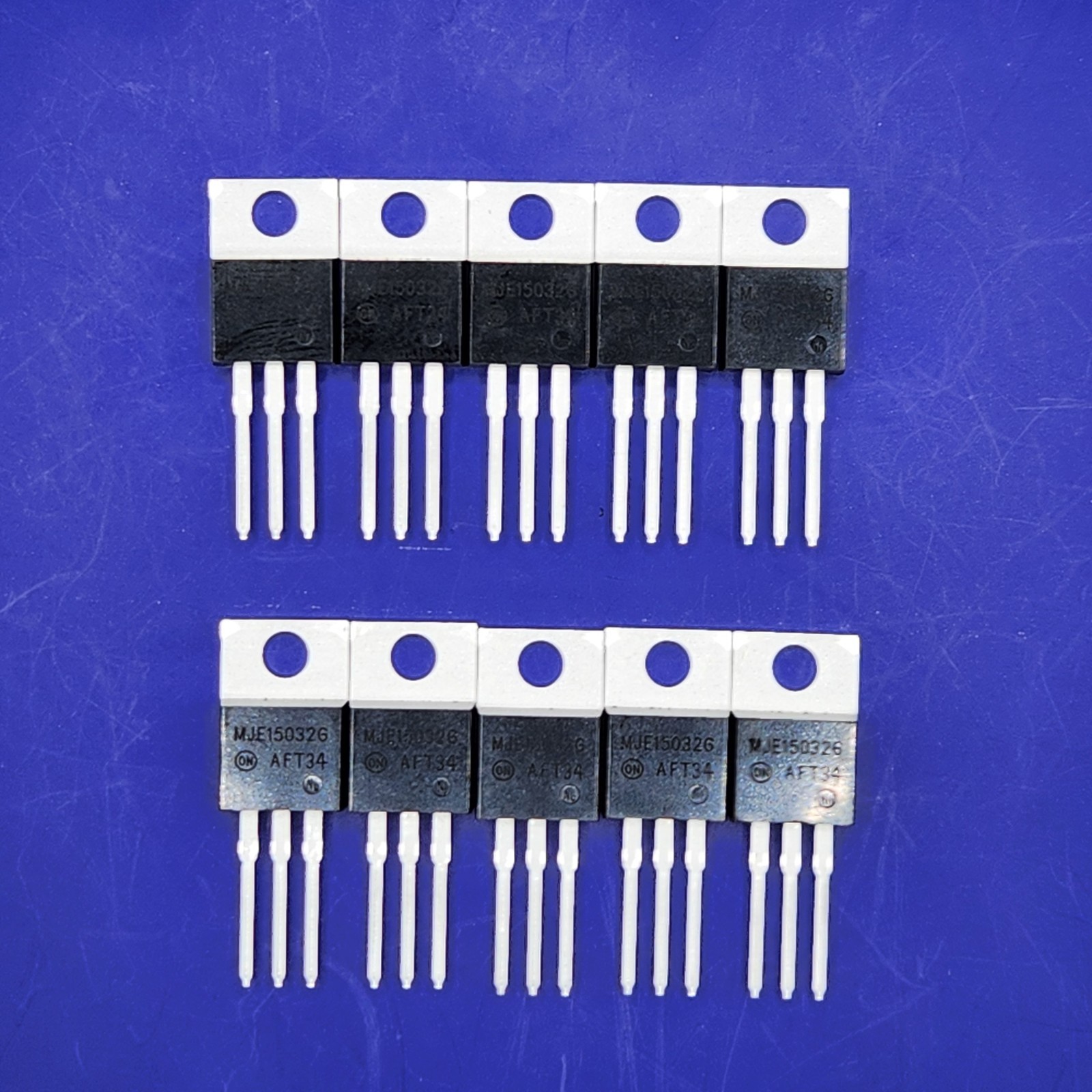 5 ea MJE15030G & MJE15031G Genuine Onsemi Transistors Fastest 