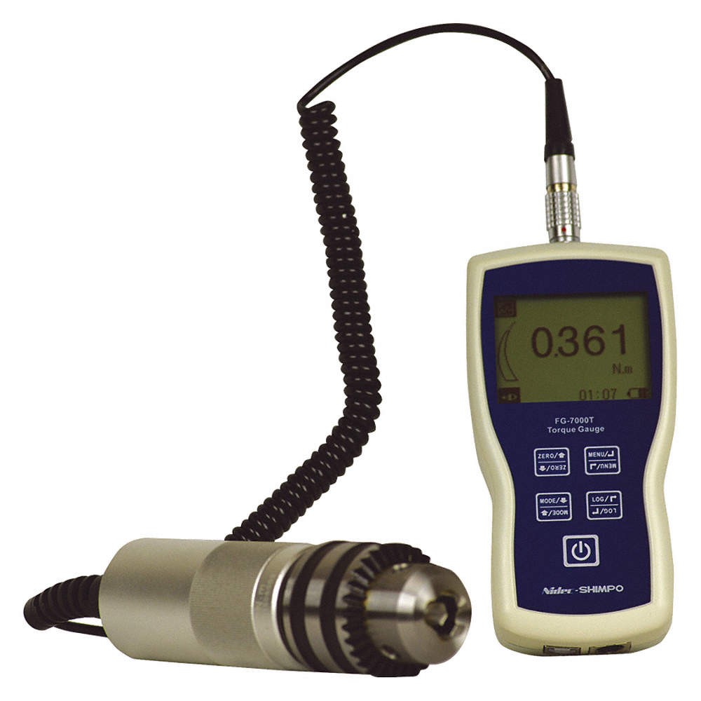 SHIMPO FG-7000T-3 Digital Torque Meter,10 Nm,2-29/32\