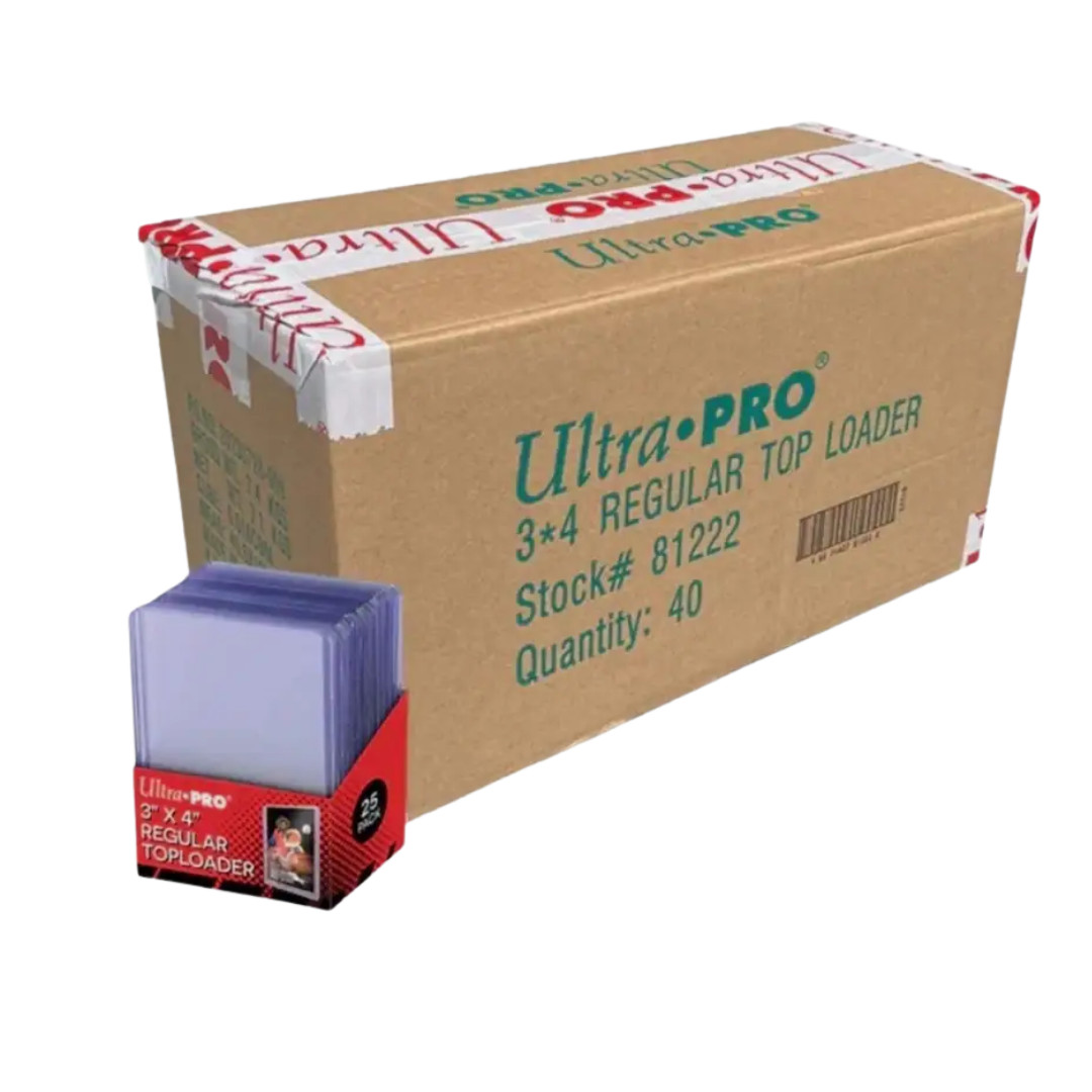 1000 Ultra Pro Regular 3x4 Toploader sealed case Brand New top loader 81222 1000 Ultra Pro Regular 3x4 Toploader sealed case Brand New top loader 81222