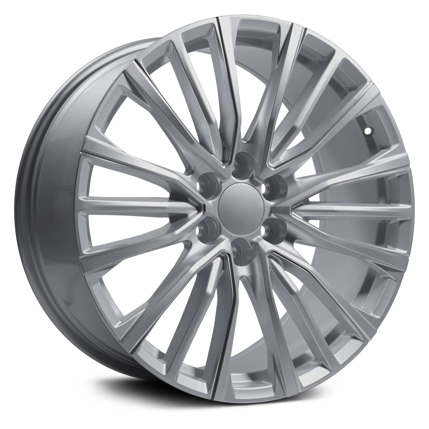 Replicas by LUXXX REP C60 Wheel 22x9 (28, 6x139.7, 78.1) Silver Single Rim