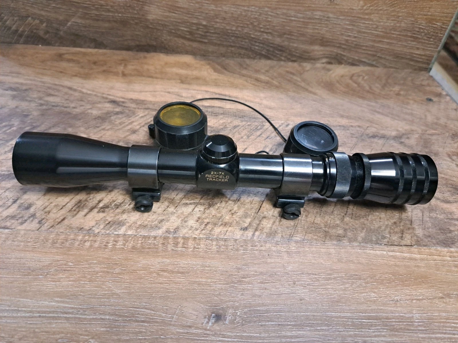 Vintage Redfield Tracker 2-7x32 Rifle Scope duplex reticle Gloss 1 inch