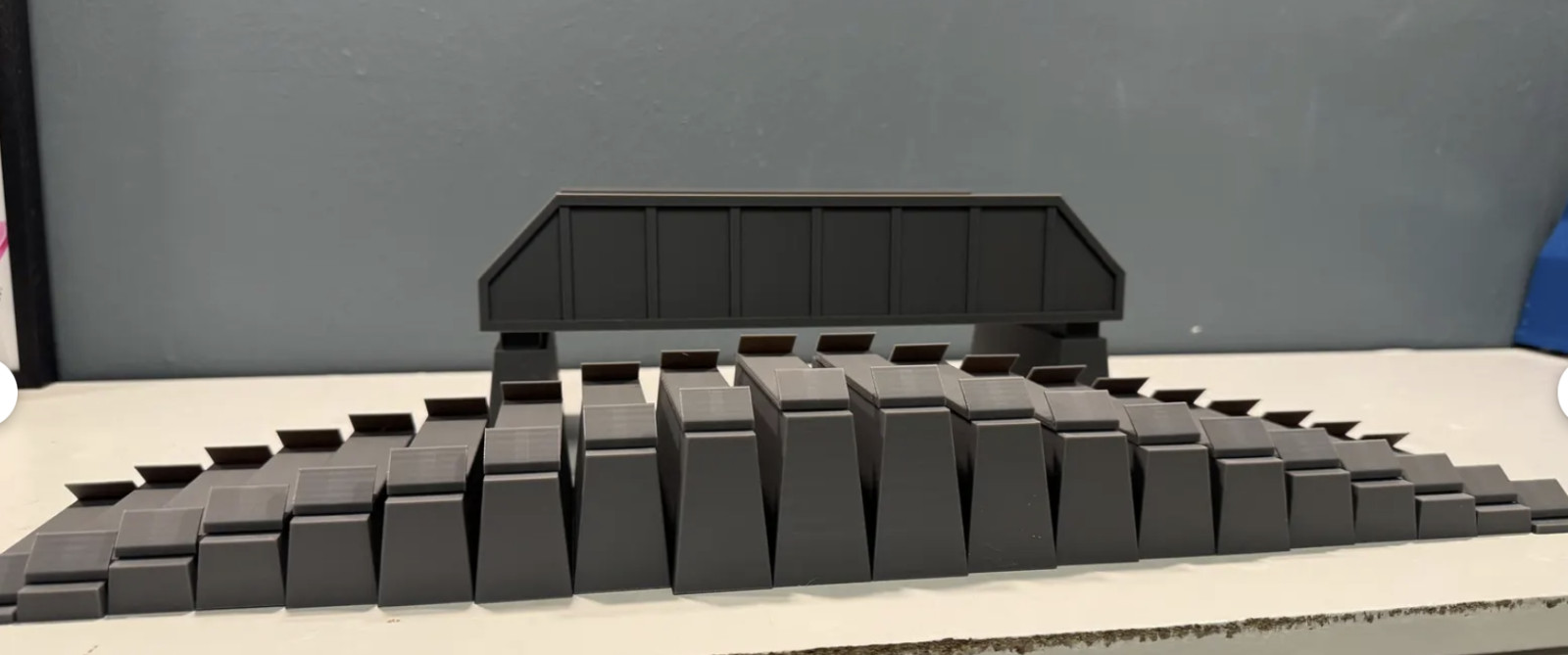O Gauge Coal Bridge w/ FasTrack Elevation | 1:48 Scale | 10