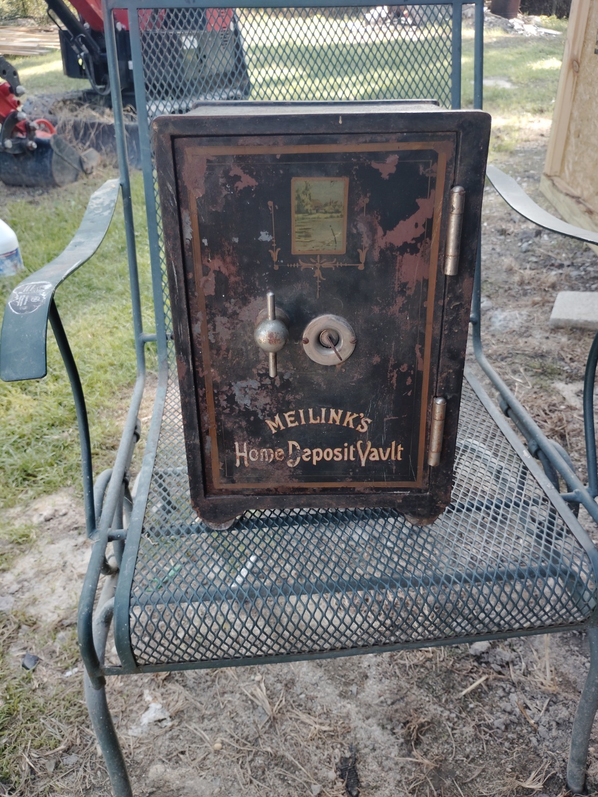 antique meilink home deposit vault key included