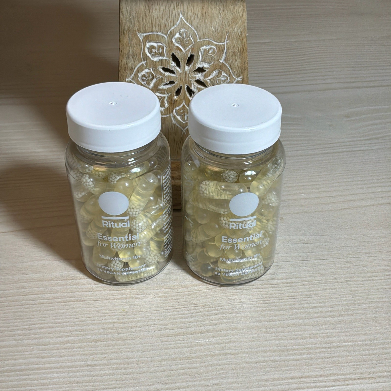 Ritu@l.l Essential for Womenn Multivitamin 18+(60Capsule Mint Exp 03-2027(2pack) Ritu@l.l Essential for Womenn Multivitamin 18+(60Capsule Mint Exp 03-2027(2pack)