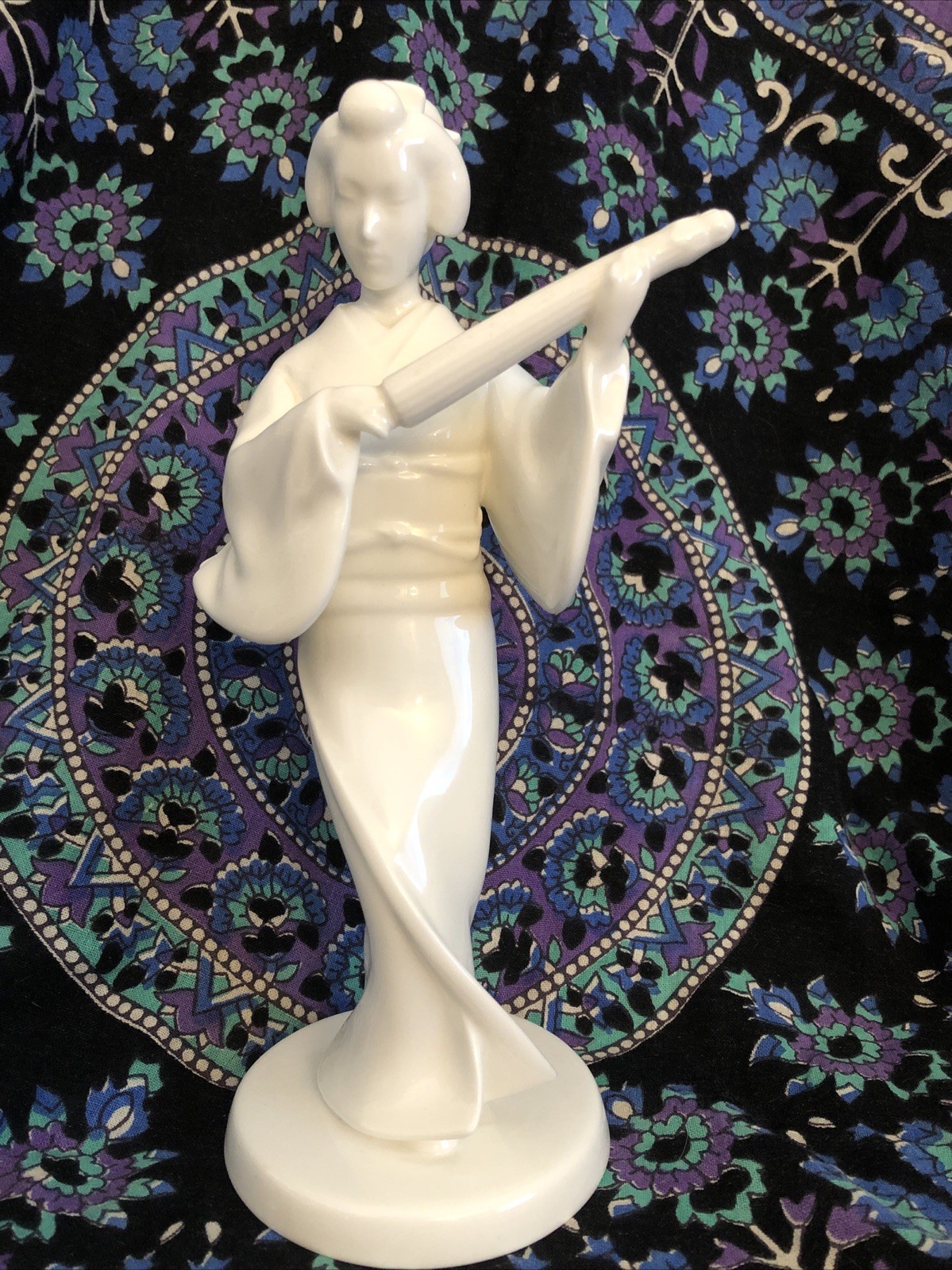 vtg blancde chine geisha tea ceremony figurine noritake nippon toki kaisha japan vtg blancde chine geisha tea ceremony figurine noritake nippon toki kaisha japan