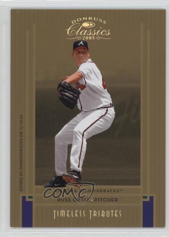 2005 Donruss Classics Gold Timeless Tributes 30/50 Russ Ortiz #132 0b5