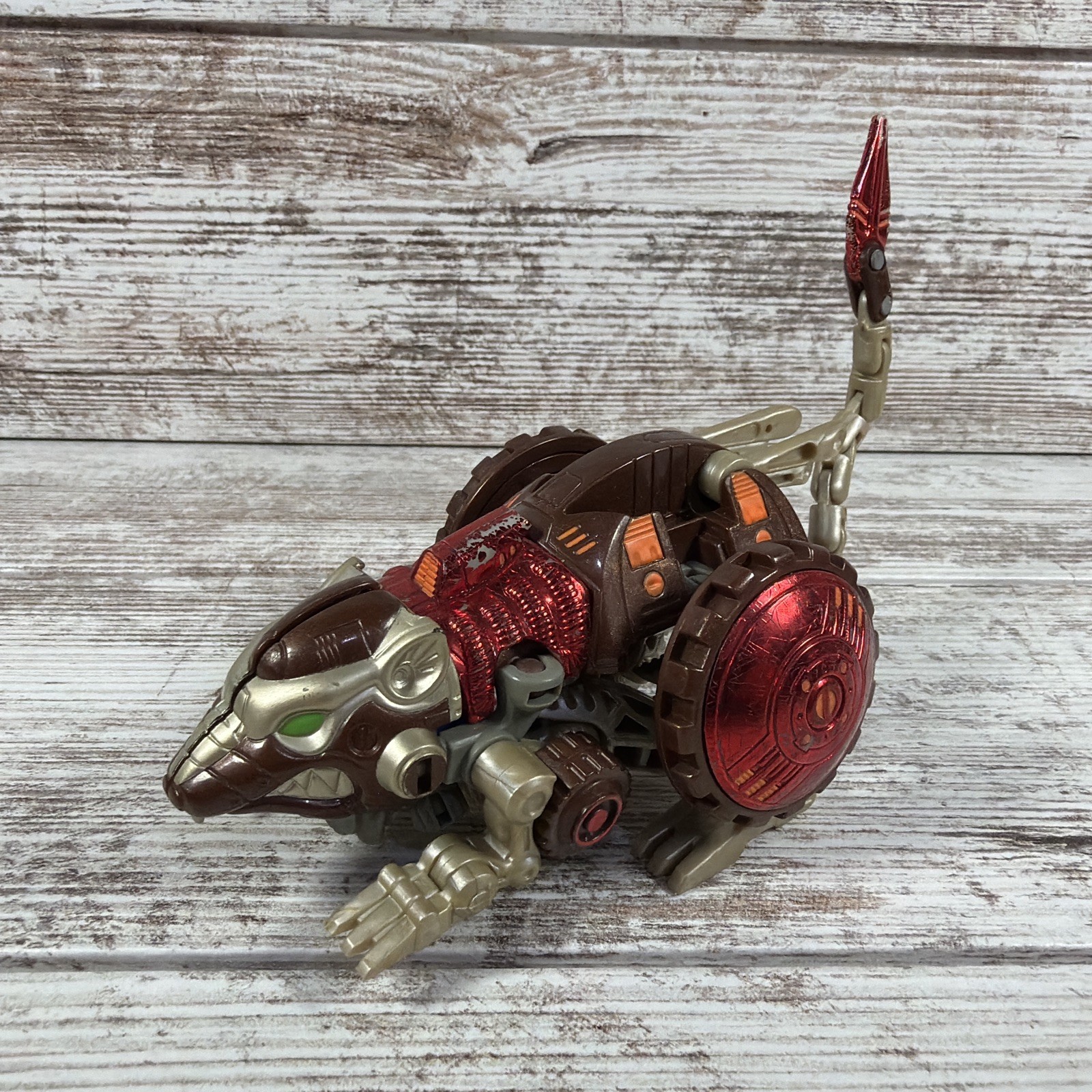 Transformers Beast Wars Rattrap Transmetal Action Figure (1997) Rat Hasbro 